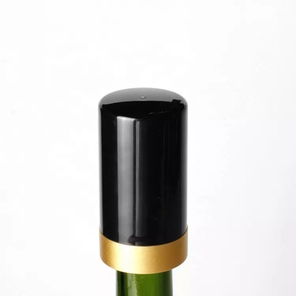 SMART Vakuovací zátka na víno s barevnými signály - zlatá