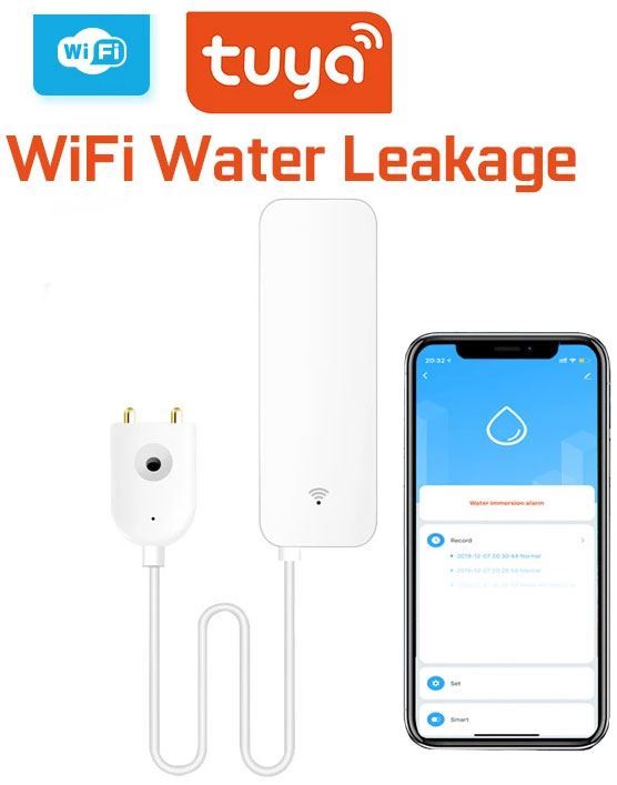 Detektor úniku vody TUYA, wifi, Android / iOS