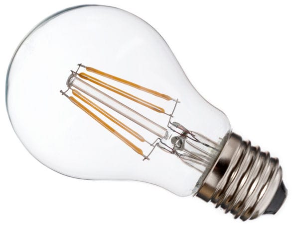 LED žárovka vláknová E27 Filament 8,5W (ekvivalent 75W žárovky)