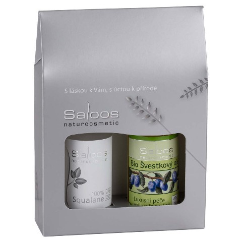 Dárkový balíček Saloos - Švestka / 100% Squalane