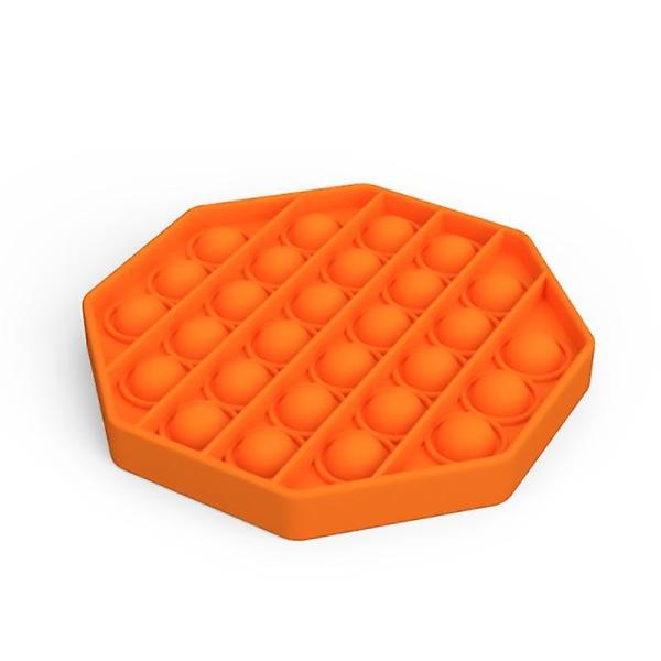 Pop It - Antistresová hračka - Oktagon Oranžový