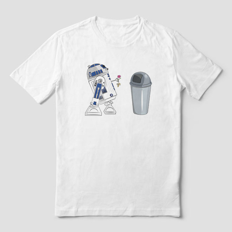 Triko s potiskem - R2 - D2
