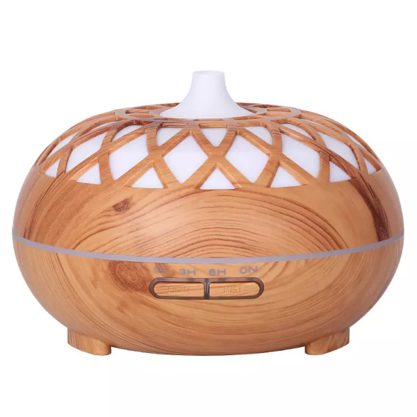 Hütermann 20C aroma difuzér 500ml světlé dřevo - ultrazvukový, 7 LED barev