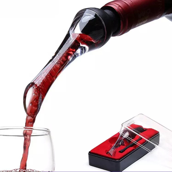 Nálevka na víno s provzdušňovačem - aerátor