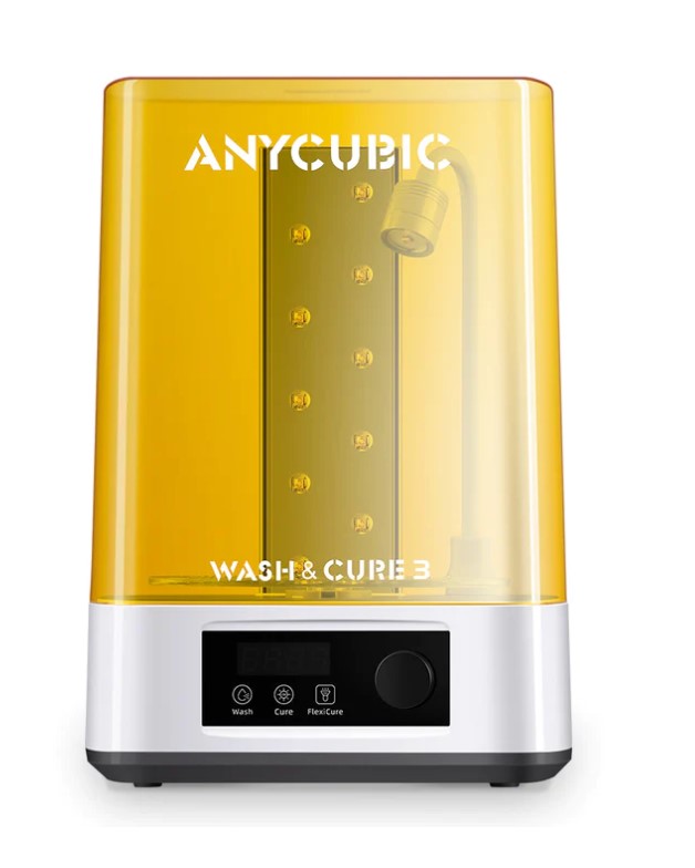 Myčka + vytvrzování - Anycubic Wash/Cure 3 ( 1x vyzkoušená, testovaná)
