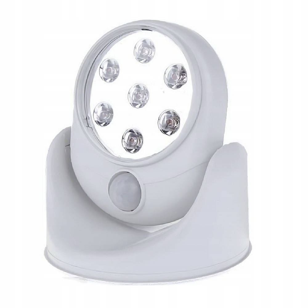 Lampa se 7 LED pohybovým senzorem