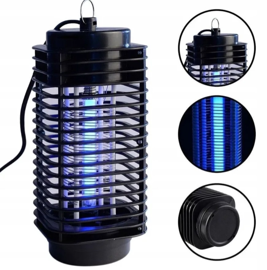 UV insekticidní lampa proti komárům, mouchám a hmyzu 600V