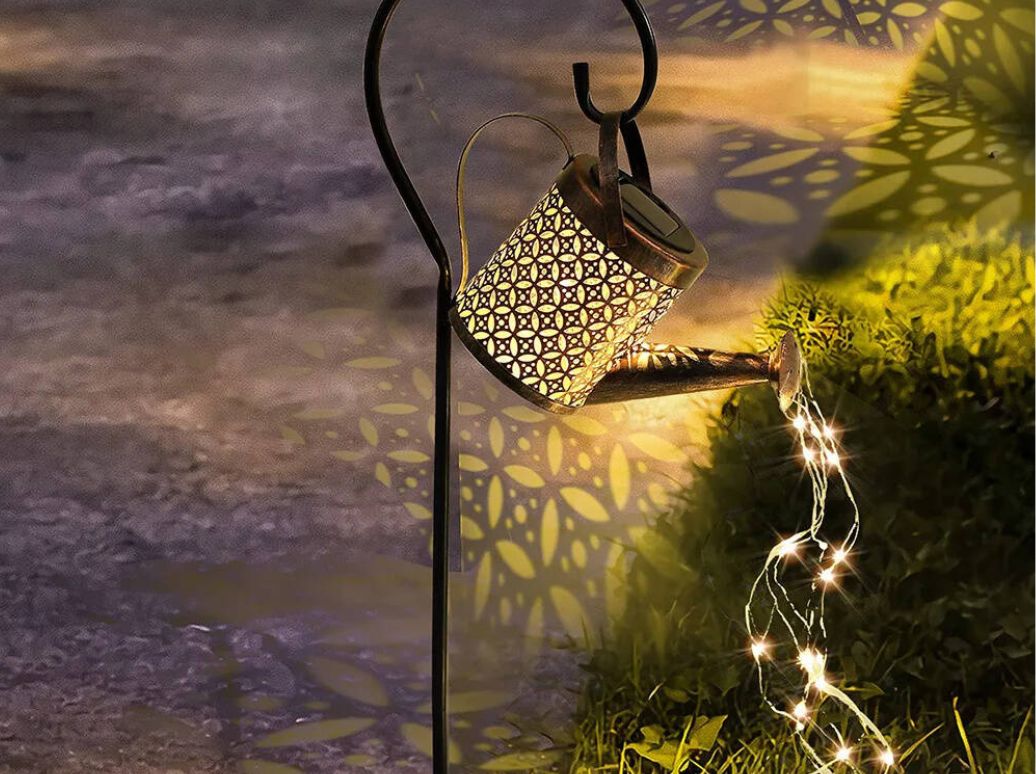 Dekorační solární lampa L  - orientální konev