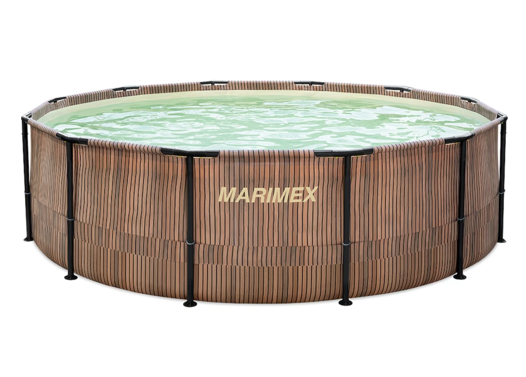 Bazén Florida 4,57x1,32 m se skimmerem - motiv TEAK