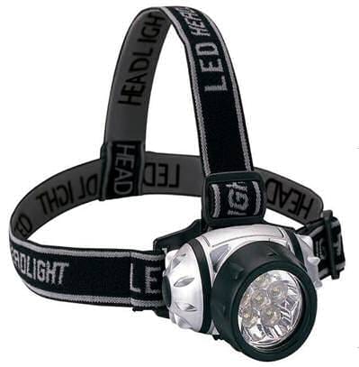 HLED-31 čelová svítilna 7xLED čelovka