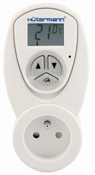 TZ63 zásuvkový elektronický termostat např. pro koupelnový radiátor (do zásuvky)