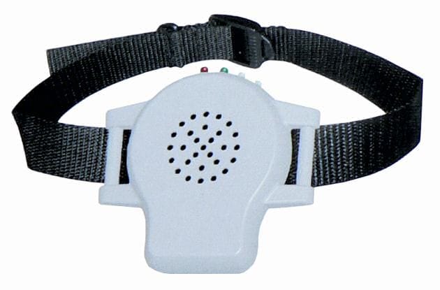 Ultrazvukový  výcvikový obojek proti štěkání se záznamem Vašeho hlasu DOG-B02