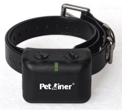 Petrainer PET850 výcvikový obojek proti štěkání s elektrickým impulzem DOG-B05