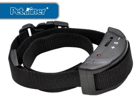 Petrainer PET852 výcvikový obojek proti štěkání DOG-B07 s elektrickým impulzem