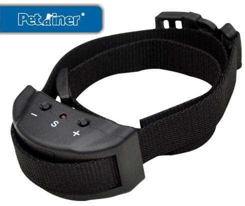 Petrainer PET853 výcvikový obojek proti štěkání DOG-B08 s elektrickým impulzem