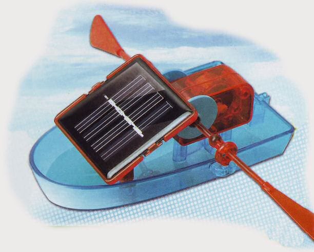 Solární stavebnice Boat  - solární hračka  - člun