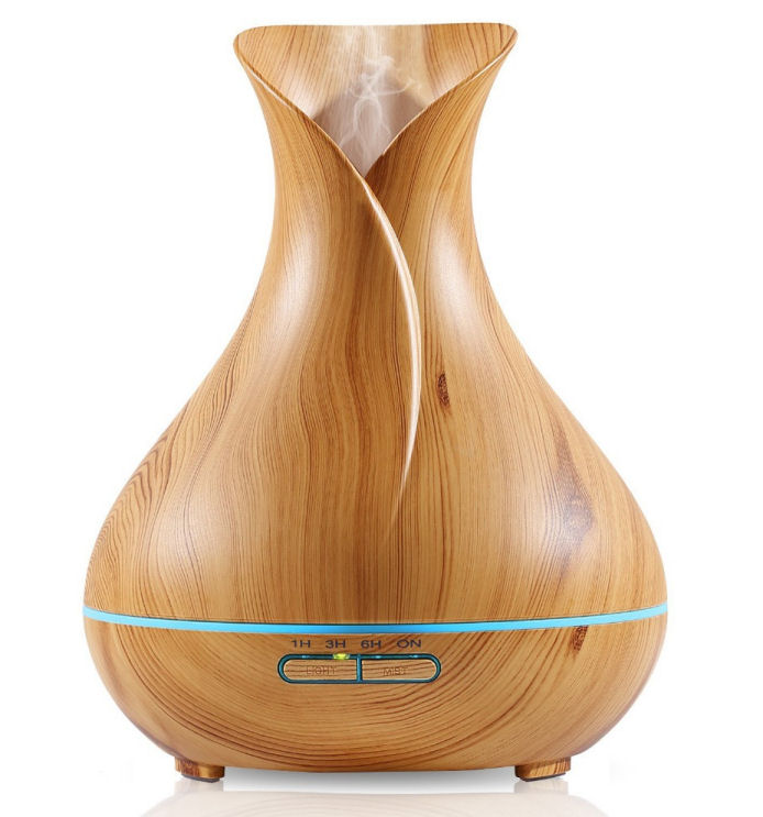 Hütermann aroma difuzér H01 světlé dřevo 500 ml - ultrazvukový